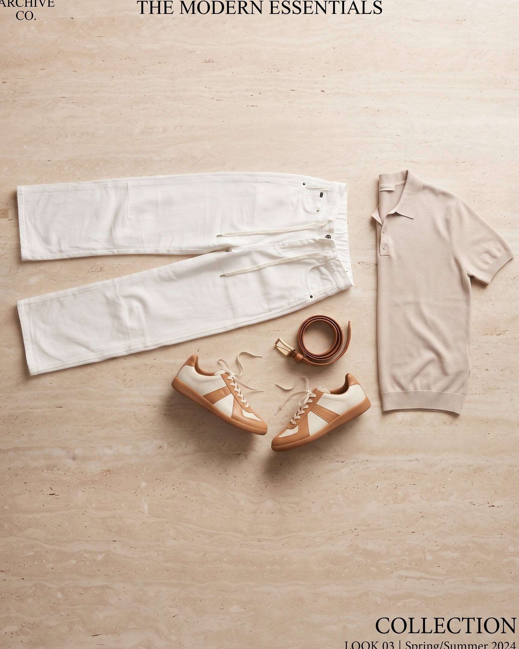 جينز عاجي - image 3