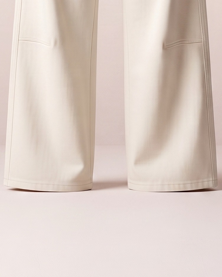 جينز عاجي - image 5